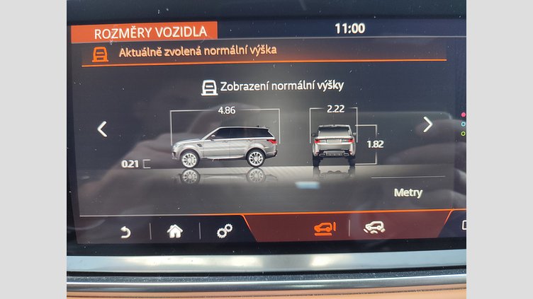 2018 JAZDENÉ VOZIDLÁ Land Rover Range Rover Sport Fuji White 4x4 3.0D TDV6 306k AB Dynamic AWD A/T
