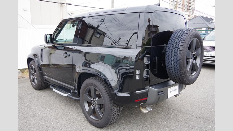2024 認定中古車 Land Rover Defender 90 サントリーニブラック P525 AWD (AT) V8