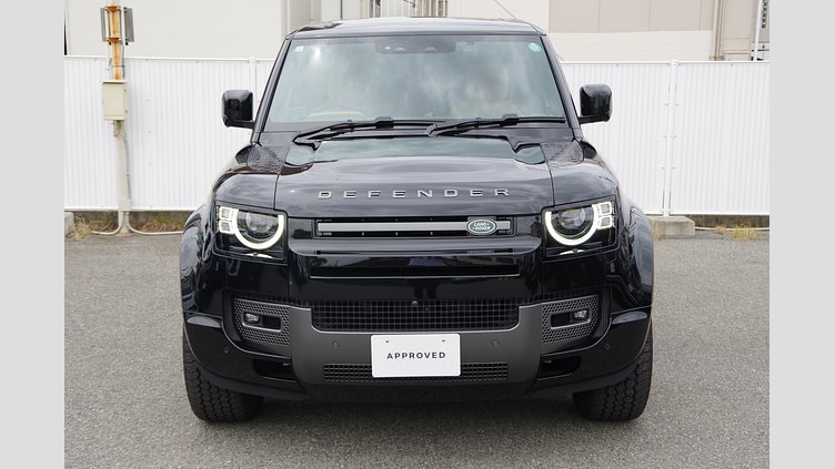 2024 認定中古車 Land Rover Defender 90 サントリーニブラック P525 AWD (AT) V8