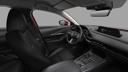 2025 NAUJI AUTOMOBILIAI Mazda CX-30 Soul Red Crystal 2.5 M Hybrid e-Skyactiv G AT Centre-line (4)
