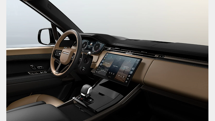 2025 SKLADOVÉ VOZIDLÁ Land Rover Range Rover Sport Santorini Black D350 MHEV AWD Automat Autobiography