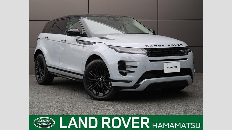2024 認定中古車 Land Rover Range Rover Evoque アロイオスグレイ D200マイルドハイブリッド（ディーゼル） スタンダードホイールベース DYNAMIC SE