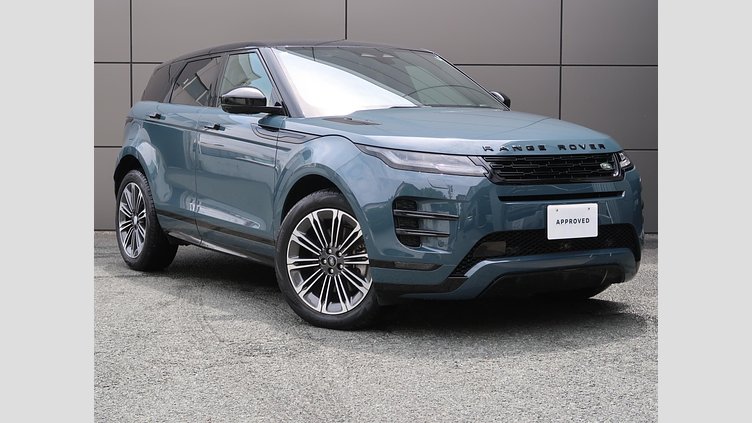 2023 認定中古車 Land Rover Range Rover Evoque トライベッカブルー P250（ガソリン） スタンダードホイールベース DYNAMIC HSE