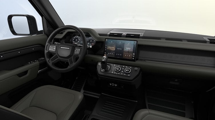 2025 New Land Rover Defender 110 Santorini Black P425 Petrol X-Dynamic SE