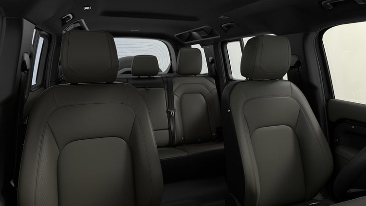 2025 New Land Rover Defender 110 Santorini Black P425 Petrol X-Dynamic SE