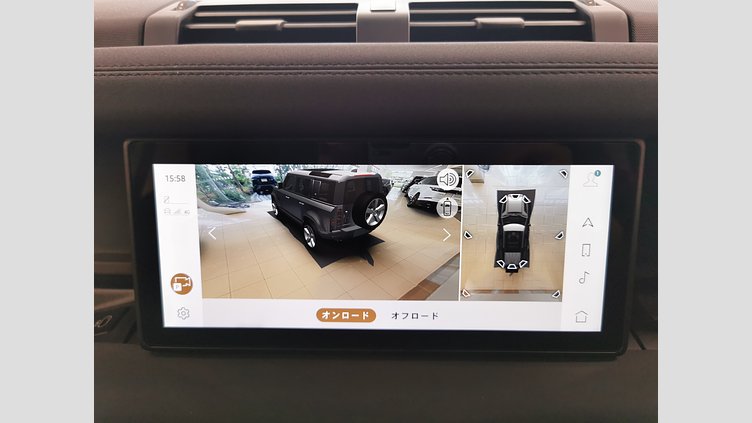 2023 認定中古車 Land Rover Defender 110 サントリーニブラック D300 AWD（AT） X-DYNAMIC SE