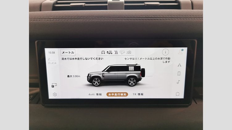 2023 認定中古車 Land Rover Defender 110 サントリーニブラック D300 AWD（AT） X-DYNAMIC SE