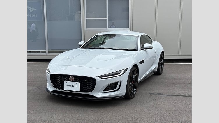2021 認定中古車 Jaguar F-Type ユーロンホワイト P380 オートマチック 後輪駆動 F-TYPEクーペ R-DYNAMIC