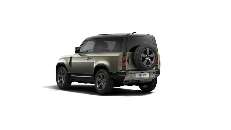 2025 Uusi Land Rover Defender 90 Pangea Green D200 Diesel Mild Hybrid X-Dynamic SE | SALEA6BW3S2396383 | Pakettiauto 