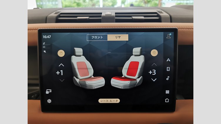2024 認定中古車 Land Rover Defender 110 サントリーニブラック P525 AWD (AT) V8