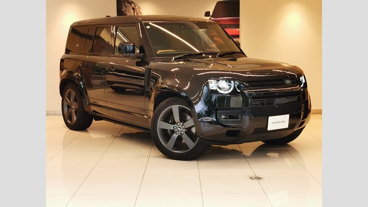 2024 認定中古車 Land Rover Defender 110 サントリーニブラック P525 AWD (AT) V8