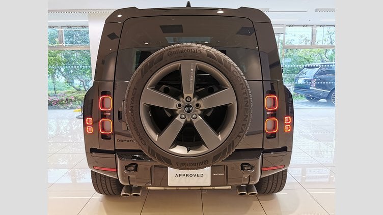 2024 認定中古車 Land Rover Defender 110 サントリーニブラック P525 AWD (AT) V8