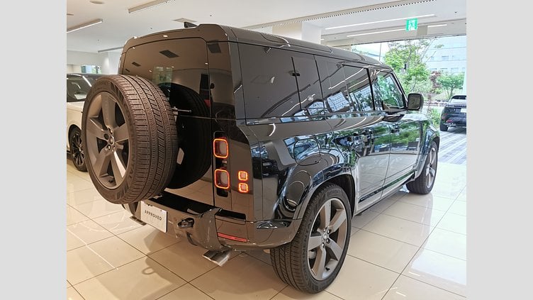 2024 認定中古車 Land Rover Defender 110 サントリーニブラック P525 AWD (AT) V8