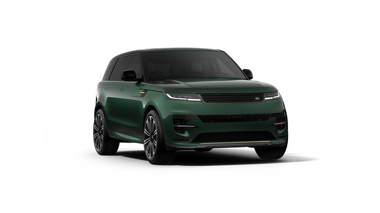 2025 Ny Land Rover Range Rover Sport British Racing Green 3.0 P460e Dynamic HSE