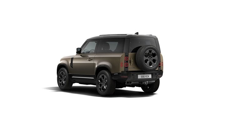 2025 Nowy Land Rover Defender 90 Gondwana Stone D300 X-Dynamic HSE
