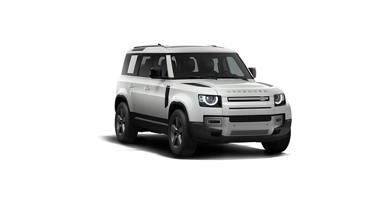 2025 New Land Rover Defender 110 Fuji White P400 Petrol Mild Hybrid S
