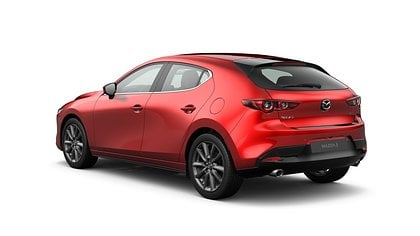 2025 Uusi Mazda 3 Soul Red Crystal 2.5 M Hybrid e-Skyactiv G AT Centre-line (3)