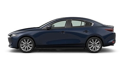 2025 Uusi Mazda 3 Deep Crystal Blue 2.5 M Hybrid e-Skyactiv G AT Centre-line (2)