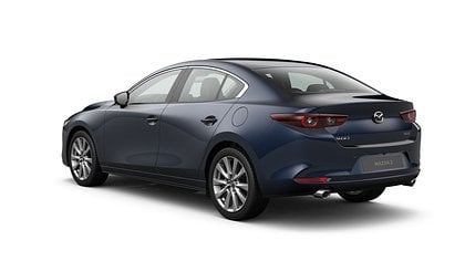 2025 Uusi Mazda 3 Deep Crystal Blue 2.5 M Hybrid e-Skyactiv G AT Centre-line (3)