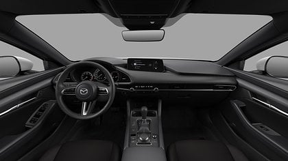 2025 Uusi Mazda 3 Snowflake White Pearl 2.5 M Hybrid e-Skyactiv G AT Centre-line (5)