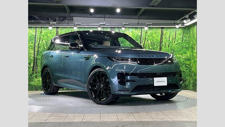 2024 認定中古車 Land Rover Range Rover Sport ジオラグリーン D300マイルドハイブリッド スタンダードホイールベース Dynamic HSE