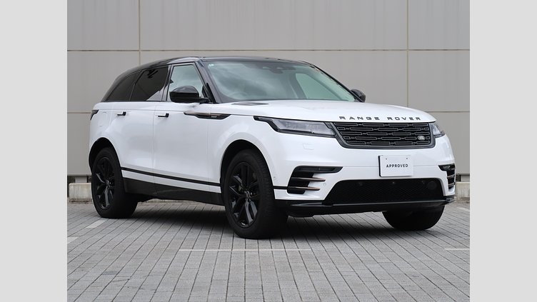 2025 認定中古車 Land Rover Range Rover Velar オストゥーニパールホワイト P400eプラグインハイブリッド（ガソリン） スタンダードホイールベース Dynamic SE