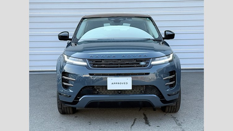2024 認定中古車 Land Rover Range Rover Evoque トライベッカブルー P300eプラグインハイブリッド（ガソリン） スタンダードホイールベース DYNAMIC HSE
