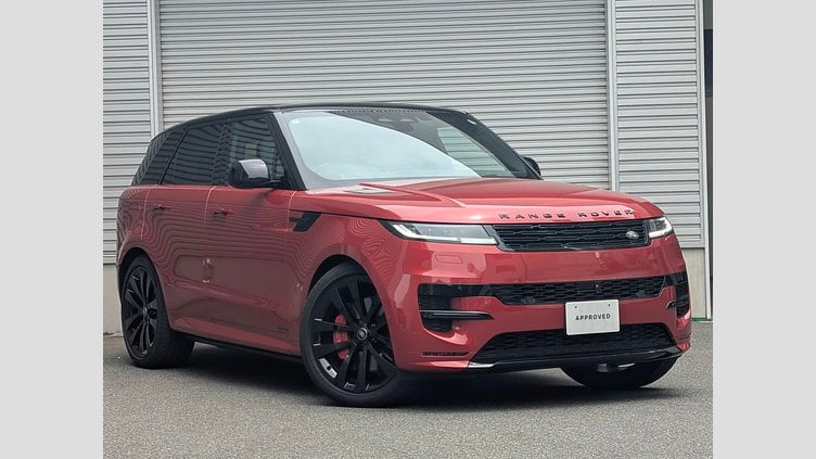 2025 認定中古車 Land Rover Range Rover Sport フィレンツェレッド P550eプラグインハイブリッド（ガソリン） スタンダードホイールベース Autobiography