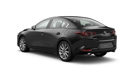 2025 Uusi Mazda 3 Jet Black 2.5 M Hybrid e-Skyactiv G AT Exclusive-line (3)