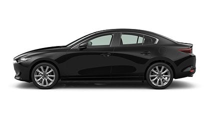 2025 Uusi Mazda 3 Jet Black 2.5 M Hybrid e-Skyactiv G AT Exclusive-line (2)