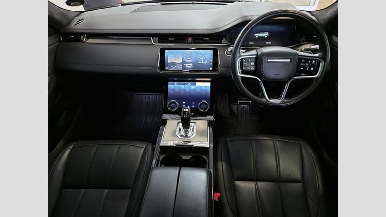 2022 Approved Land Rover Range Rover Evoque Carpatian Grey Smart View Mirror, Full Leather , Side Vents - Burnished Copper, Voice Control, Rain Sensor, Navigation, Blind Spot Assist, Heated Steering Wheel, Red Brake Calipers, Heated / Cooled Front Seats, Sliding Panoramic Roof.  Range Rover Evoque 2.0D Autobiography 147KW (D200)