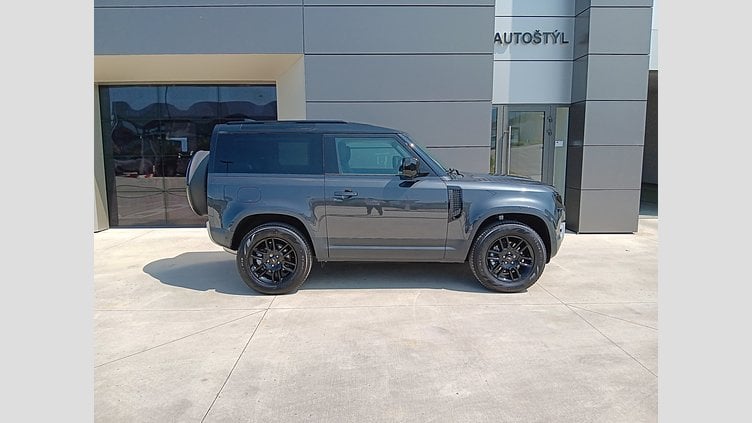 2025 SKLADOVÉ VOZIDLÁ Land Rover Defender 90 Carpathian Grey 3.0D 250PS MHEV D250 MHEV S AWD Auto 