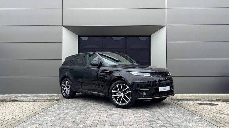 2025 SKLADOVÉ VOZIDLÁ Land Rover Range Rover Sport Santorini Black P460e PHEV Dynamic SE