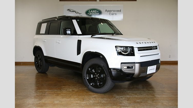 2024 認定中古車 Land Rover Defender 110 フジホワイト P300 ガソリン X-Dynamic SE
