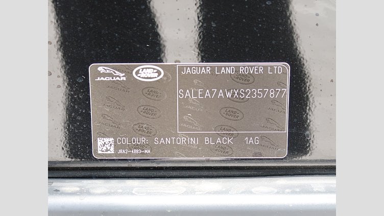 2025 認定中古車 Land Rover Defender 110 サントリーニブラック D350 ディーゼルマイルドハイブリッド X-Dynamic SE