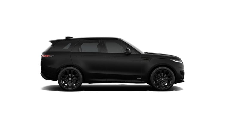 2025 SKLADOVÉ VOZIDLÁ Land Rover Range Rover Sport Čierna Santorini D350 MHEV AWD Automat Autobiography