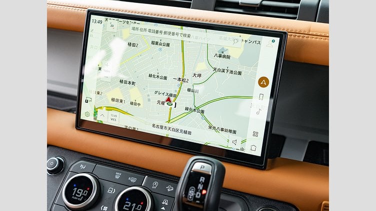 2024 認定中古車 Land Rover Defender 110 サントリーニブラック D300 AWD（AT） X-DYNAMIC HSE