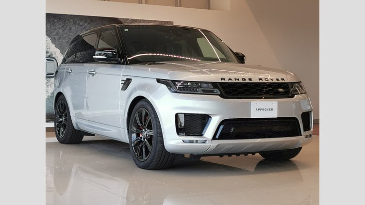 2021 認定中古車 Land Rover Range Rover Sport ハクバシルバー INGENIUM 3.0L 6気筒ガソリン MHEV 400PS HST