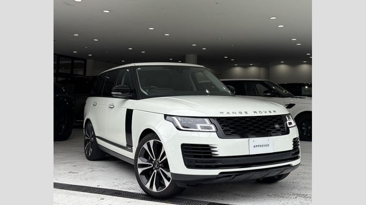 2021 認定中古車 Land Rover Range Rover Davos White 5.0リッターV8スーパーチャージド 525PS ガソリン スタンダードホイールベース FIFTY