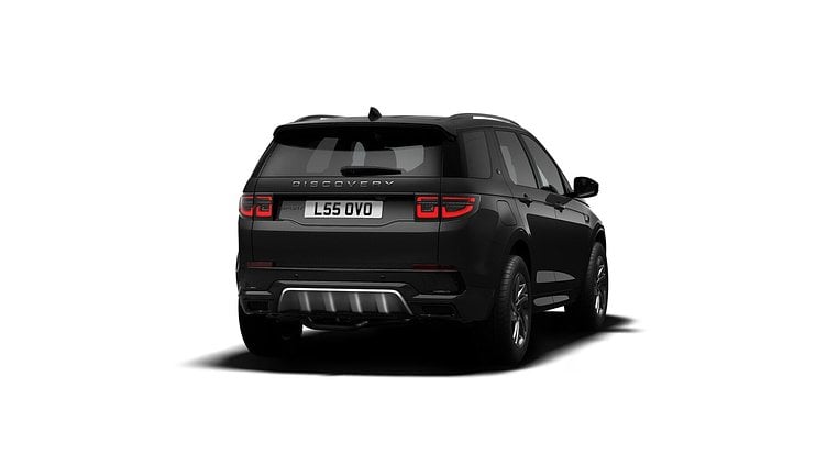 2025 Nowy Land Rover Discovery Sport Santorini Black D200 Standardowy rozstaw osi S