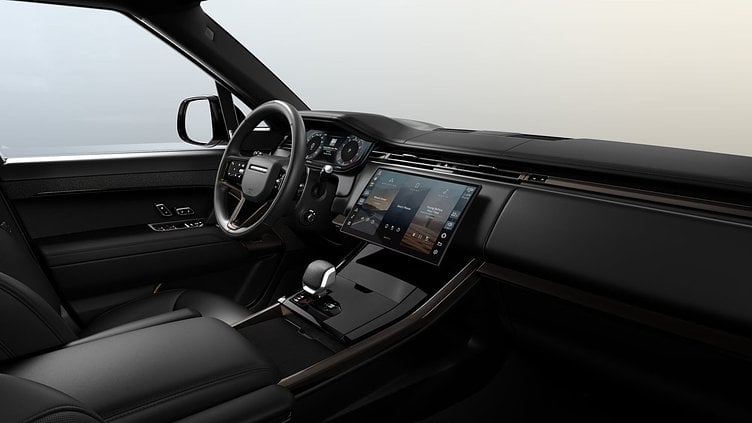 2025 Nowy Land Rover Range Rover Sport Czarny Santorini Black D300 Standard Wheelbase Dynamic HSE
