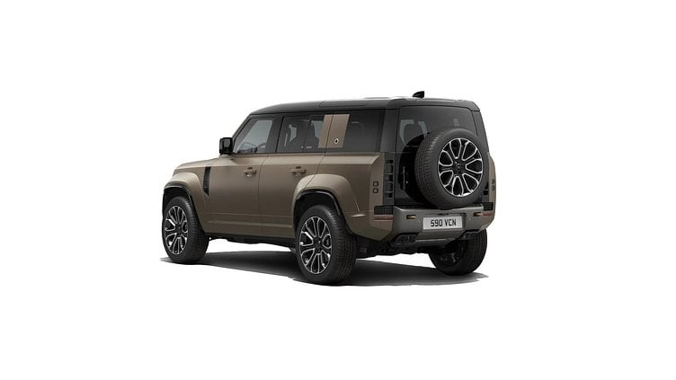 2025 New Land Rover Defender 110 Petra Copper P635 Petrol V8 Mild Hybrid OCTA
