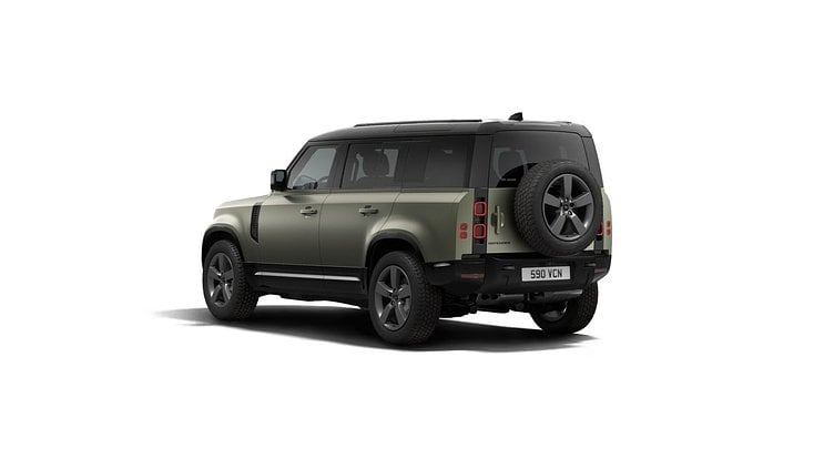 2025 New Land Rover Defender 110 Pangea Green D300 Diesel Mild Hybrid X-Dynamic HSE
