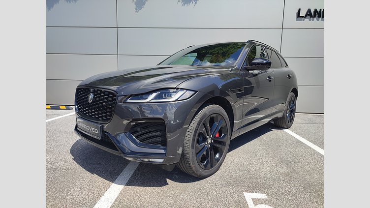 2025 Approved/Jazdené Jaguar F-Pace Carpathian Grey AWD 3.0 D300 MHEV R-Dynamic SE 90th Anniversary AWD A/T