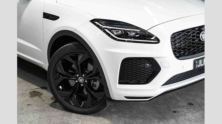 2024 Approved Jaguar E-Pace Ostuni Pearl White P250 Ingenium 2.0 litre 4-cylinder 183kW Turbocharged Petrol MHEV (Automatic) P250 R-DYNAMIC SE - 24.5MY