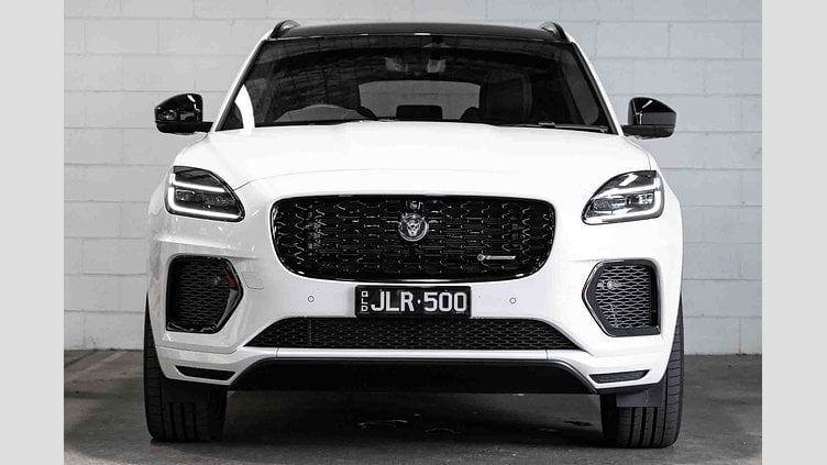 2024 Approved Jaguar E-Pace Ostuni Pearl White P250 Ingenium 2.0 litre 4-cylinder 183kW Turbocharged Petrol MHEV (Automatic) P250 R-DYNAMIC SE - 24.5MY