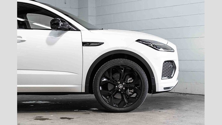 2024 Approved Jaguar E-Pace Ostuni Pearl White P250 Ingenium 2.0 litre 4-cylinder 183kW Turbocharged Petrol MHEV (Automatic) P250 R-DYNAMIC SE - 24.5MY
