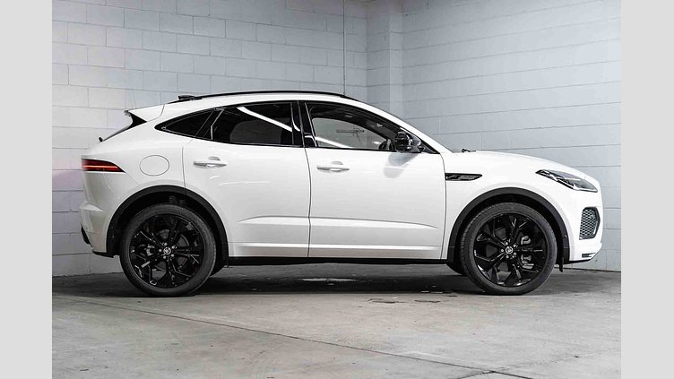 2024 Approved Jaguar E-Pace Ostuni Pearl White P250 Ingenium 2.0 litre 4-cylinder 183kW Turbocharged Petrol MHEV (Automatic) P250 R-DYNAMIC SE - 24.5MY