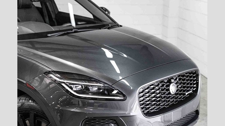 2024 Approved Jaguar E-Pace Carpathian Grey P250 Ingenium 2.0 litre 4-cylinder 183kW Turbocharged Petrol MHEV (Automatic) P250 R-DYNAMIC SE - 24.75MY