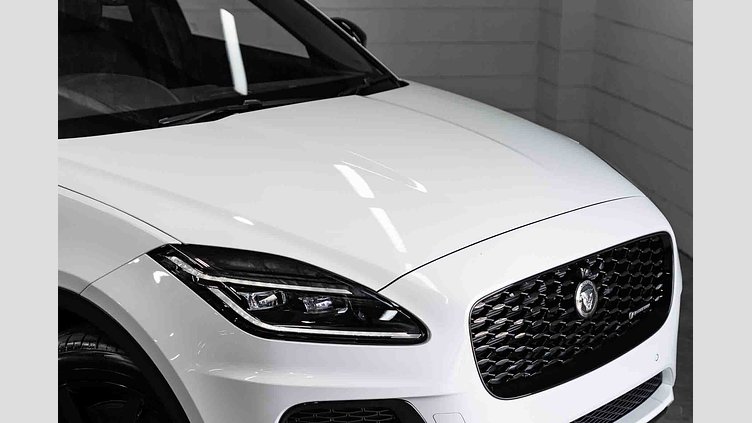 2024 Approved Jaguar E-Pace Fuji White P250 Ingenium 2.0 litre 4-cylinder 183kW Turbocharged Petrol (Automatic) P250 R-DYNAMIC SE - 24.5MY